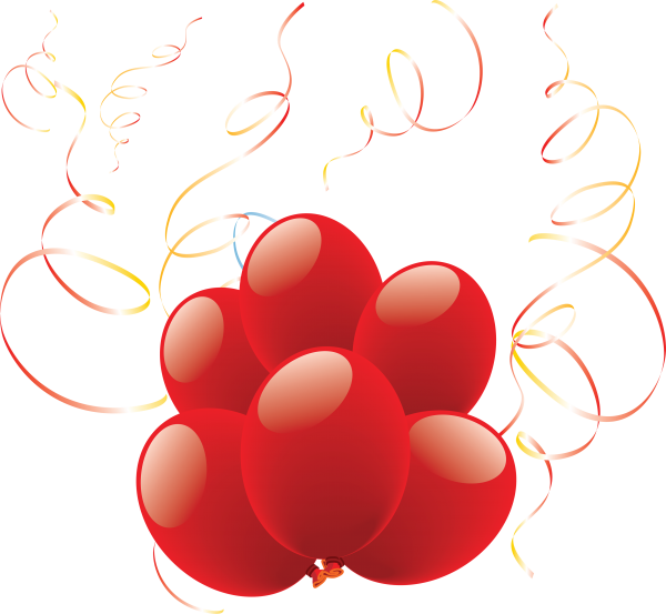 Beautiful Red Balloons