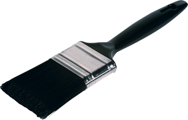 black handle black brush free png download