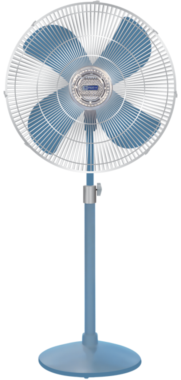 Blue Table Fan Png Image