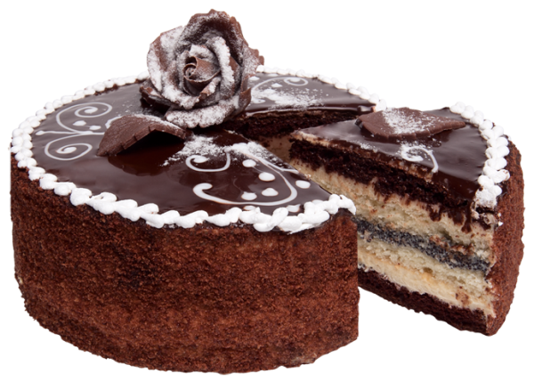 choco piece cake free png download