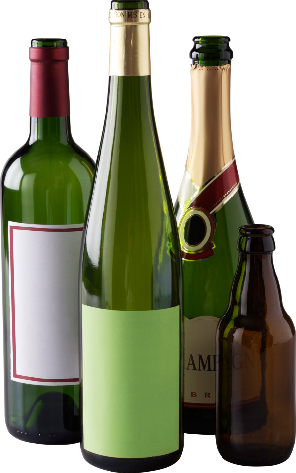 empty wine bottel free png download