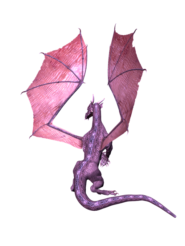 flying dragon 3d art png