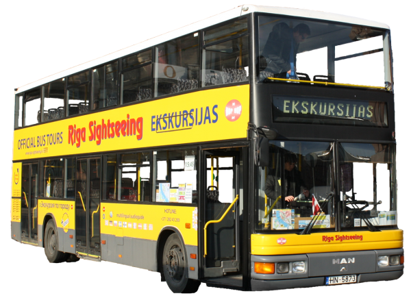 free double decker bus png