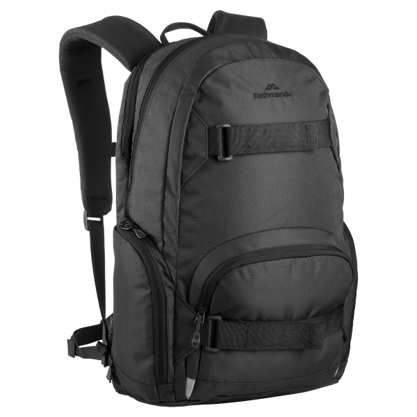 full black backpack free png download (2)