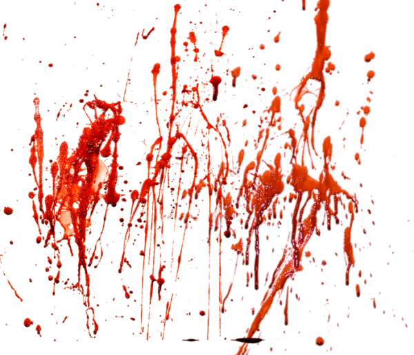 full sparyed blood free png download