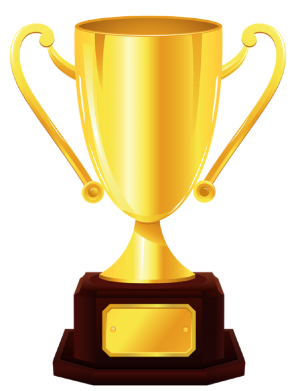 Golden Trophy Png Image Download