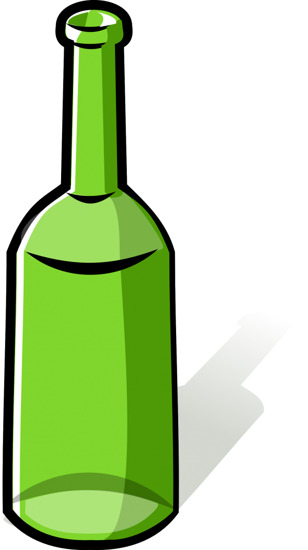 green bottel free clipart  download