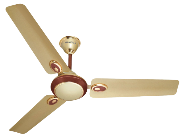 Havells Golden Color Fan PNG Image Download