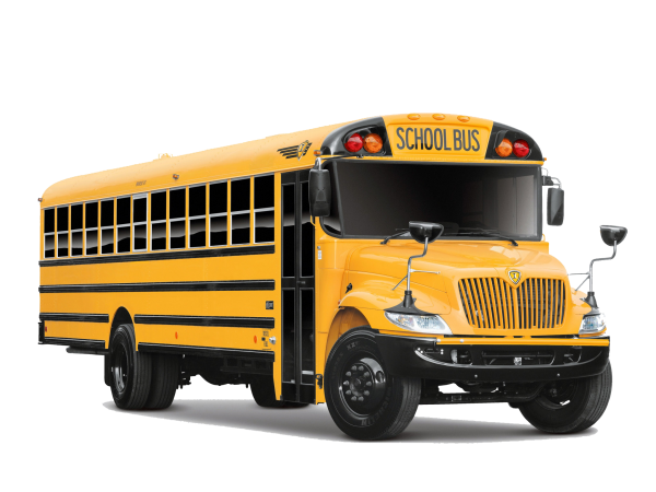HD school bus png