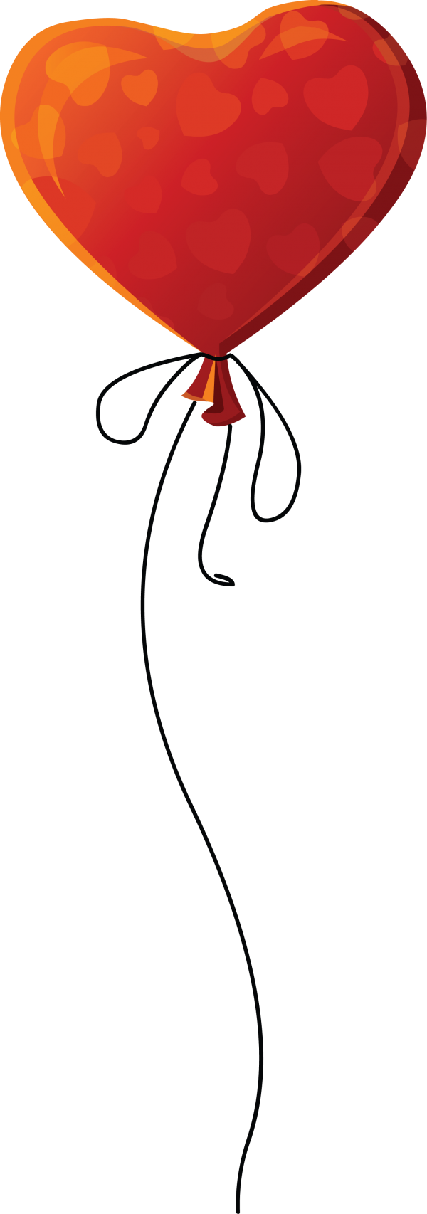 Heartin Shape Red Color Balloon