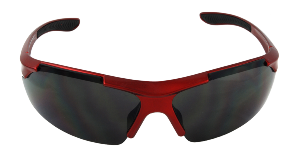 modern red colored power glass