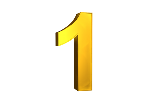 Number 1 PNG Free Download 1