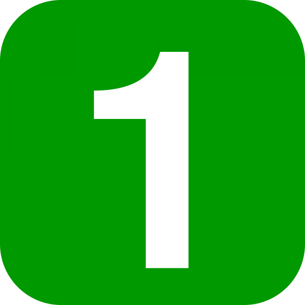 Number 1 PNG Free Download 15
