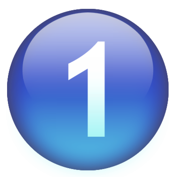 Number 1 PNG Free Download 25