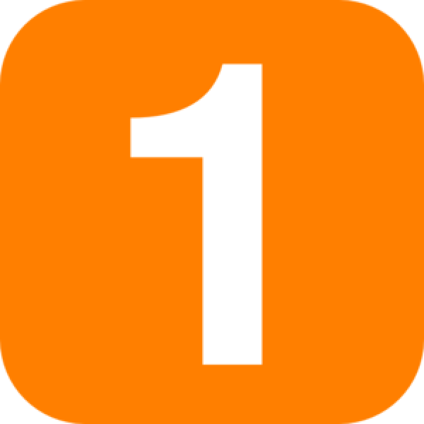 Number 1 PNG Free Download 26