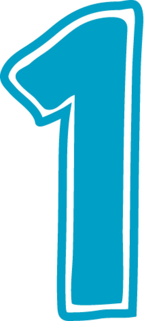 Number 1 PNG Free Download 38