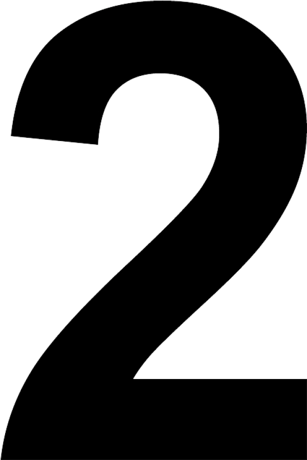 Number 2 PNG Free Download 10