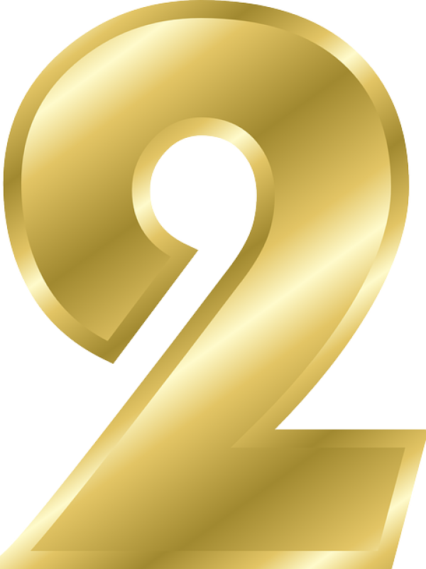 Number 2 PNG Free Download 30