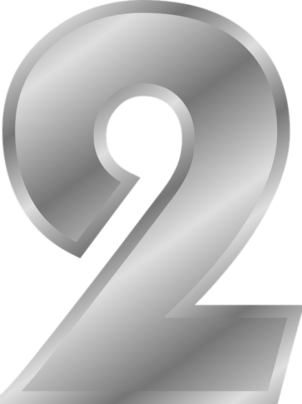 Number 2 PNG Free Download 42