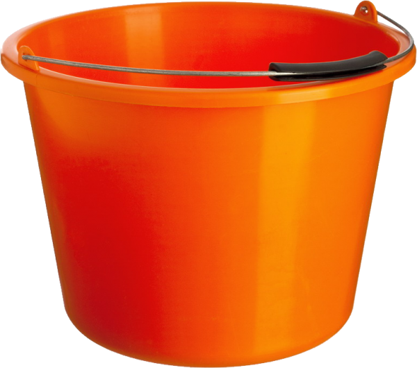 ORANGE BUCKET FREE PNG DOWNLOAD