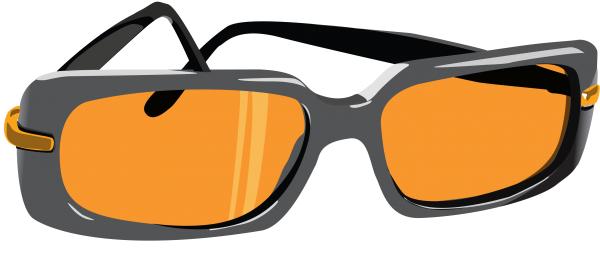 orange clipart specks