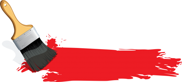 red brush free clipart download