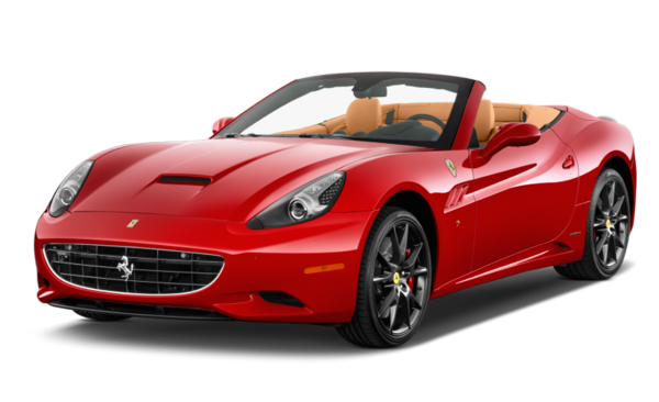 Red Ferrari SUV Png Image