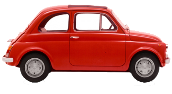 Red Sketched Fiat