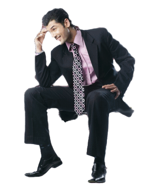 Sitting Man PNG Free Download 8
