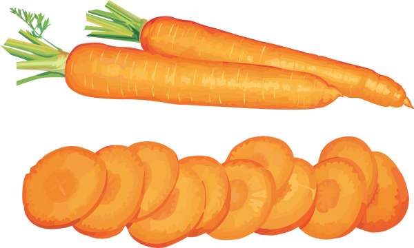 Sliced Carrot Png