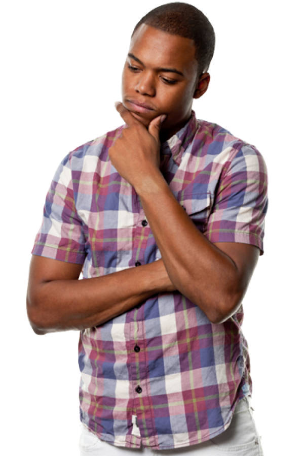 Thinking Man PNG Free Download 13