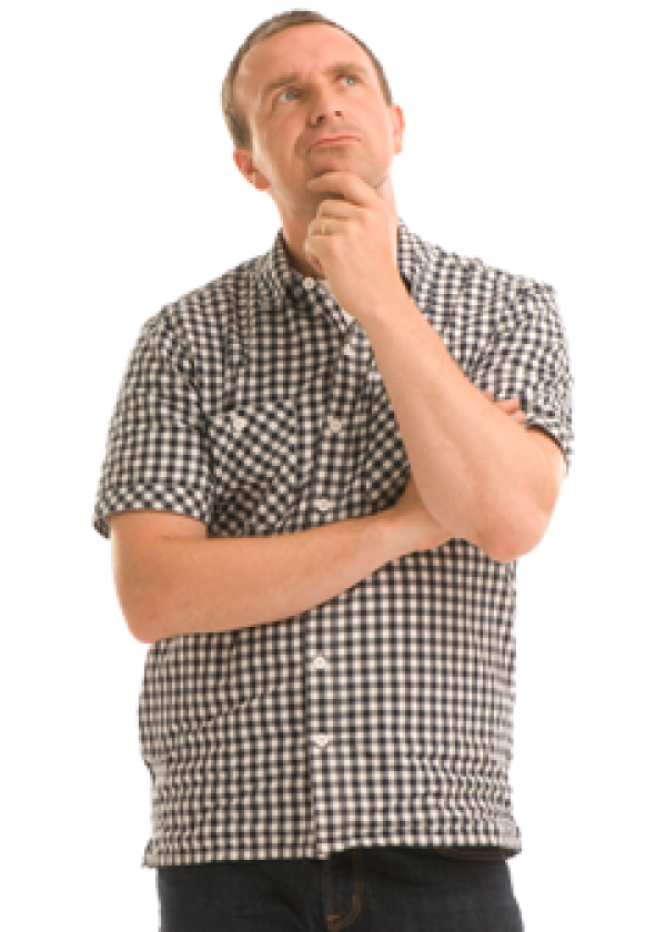 Thinking Man PNG Free Download 17
