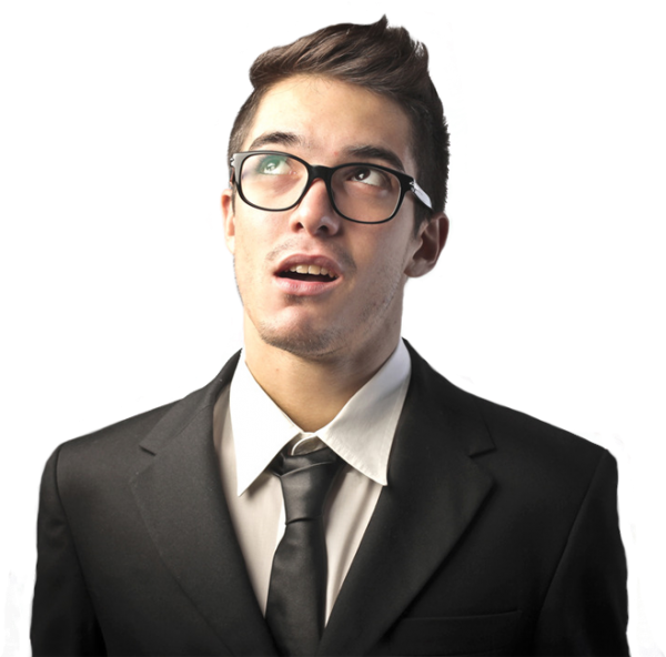Thinking Man PNG Free Download 2