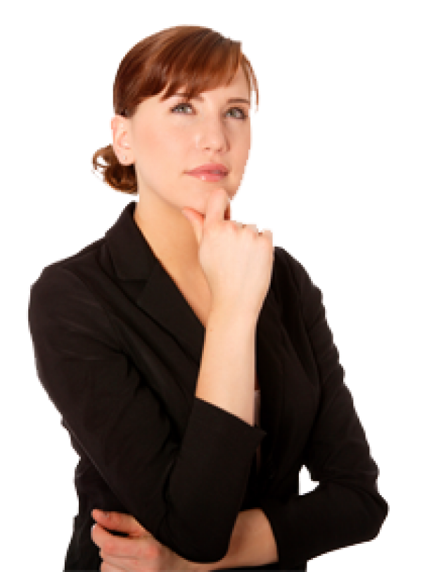 Thinking Woman PNG Free Download 25