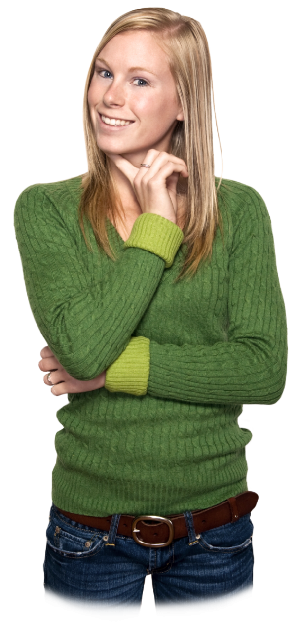 Thinking Woman PNG Free Download 34