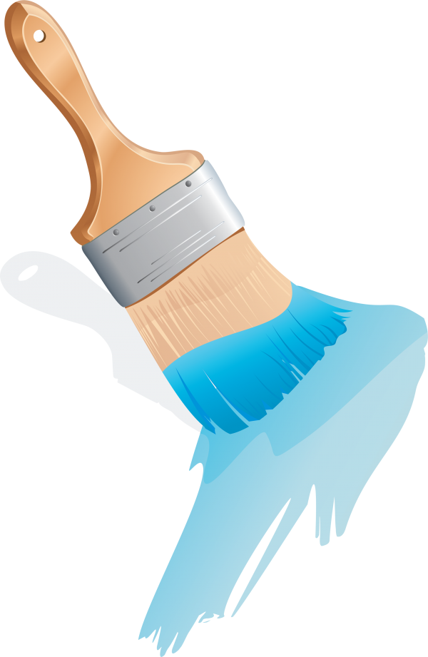 wooden handle brush free clipart download