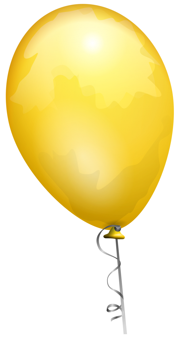Yellow Balloon Png