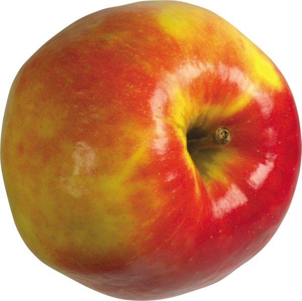 Yellowish Round Apple Png