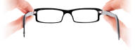 Wearing Glass On Hands Png