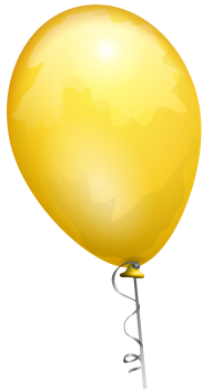 Yellow Balloon Png